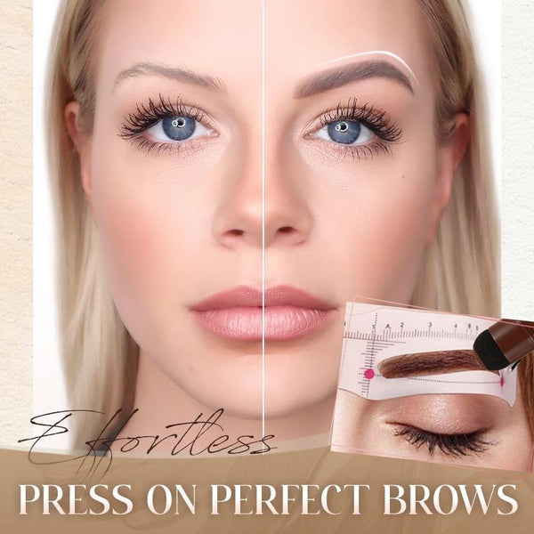 🔥 49% OFF-Perfect Brows Stencil & Stamp Kit