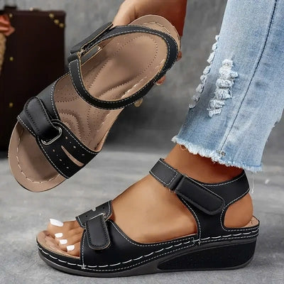 🔥Last Day Deal 70% OFF🔥 - Soft & Stylish Wedge Sandals for Effortless Comfort!
